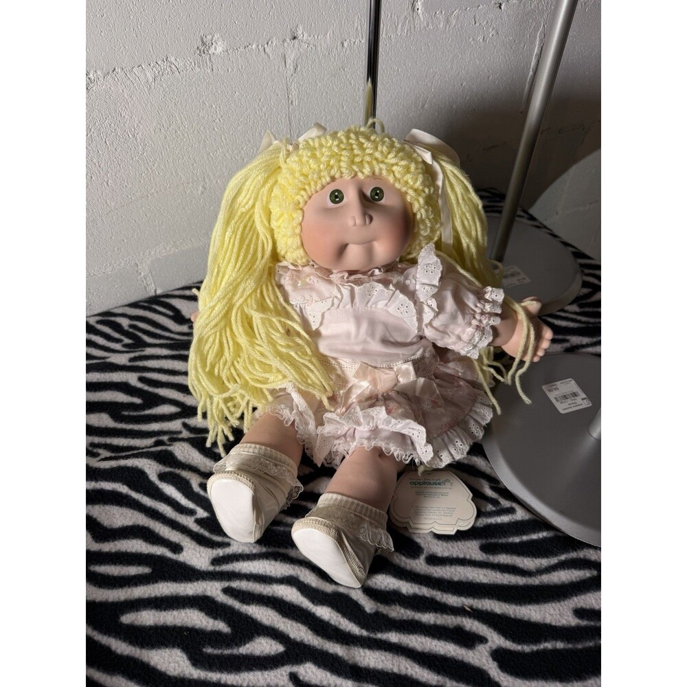 16” Vintage Limited Cabbage Patch Kids 1985 Porcelain Leslie Ellen  #4892 W/ Tag
